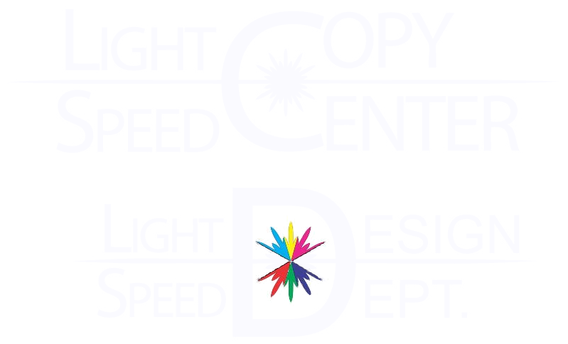 Light Speed Copy Center Logo